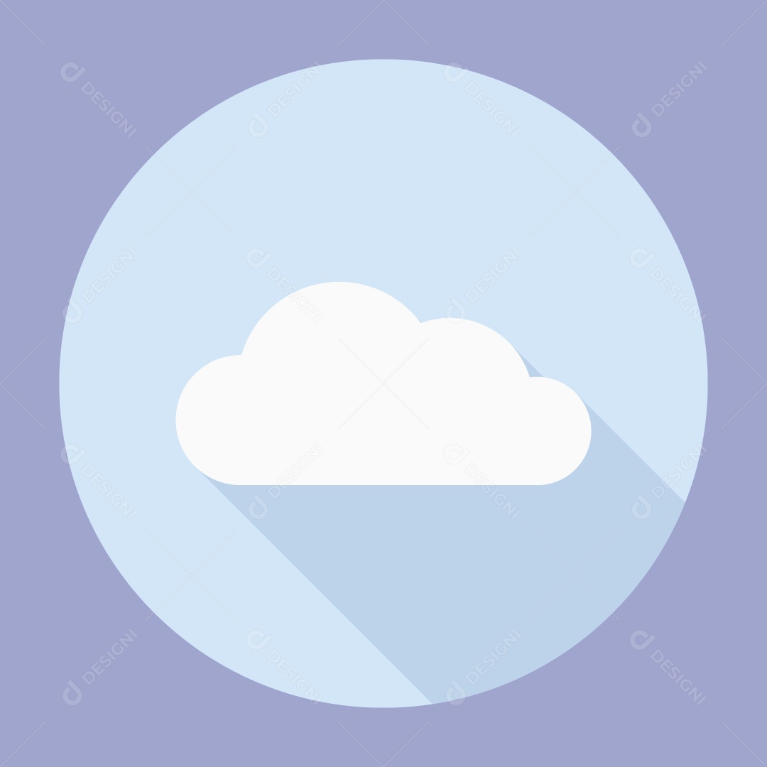 Ícone de Nuvem Vetor EPS