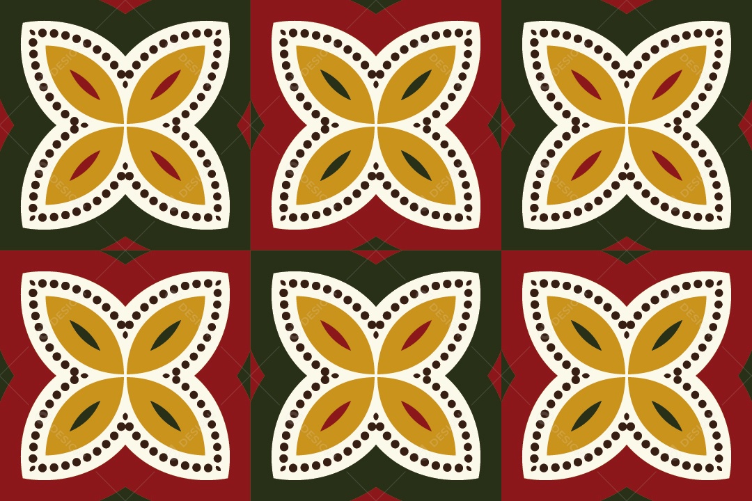 Tapete Africano Textura Tribal Colorida Ilustração Vetor EPS