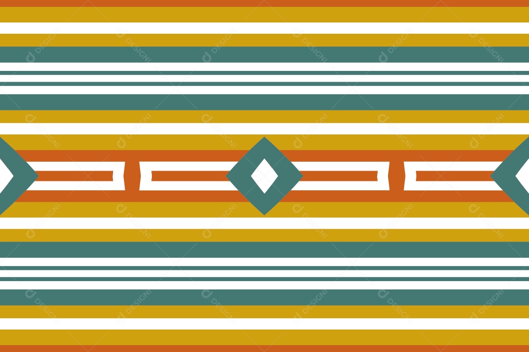 Tapete Africano Textura Tribal Colorida Vetor EPS