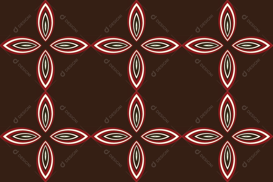 Tapete Africano Textura Tribal Colorida Vetor EPS