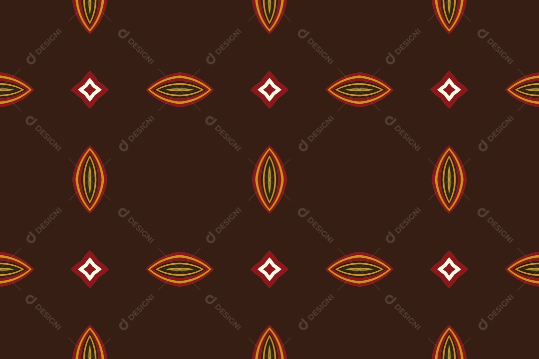 Tapete Africano Textura Tribal Tradicional Vetor EPS