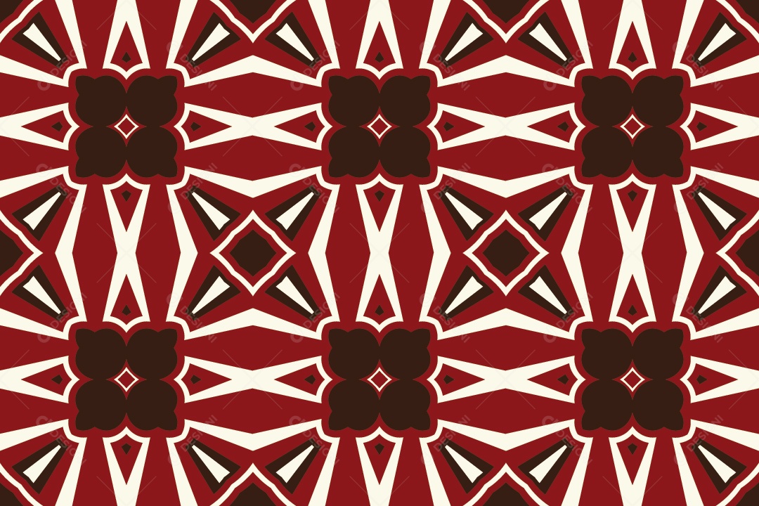 Tapete Africano Textura Tribal Tradicional Vetor EPS