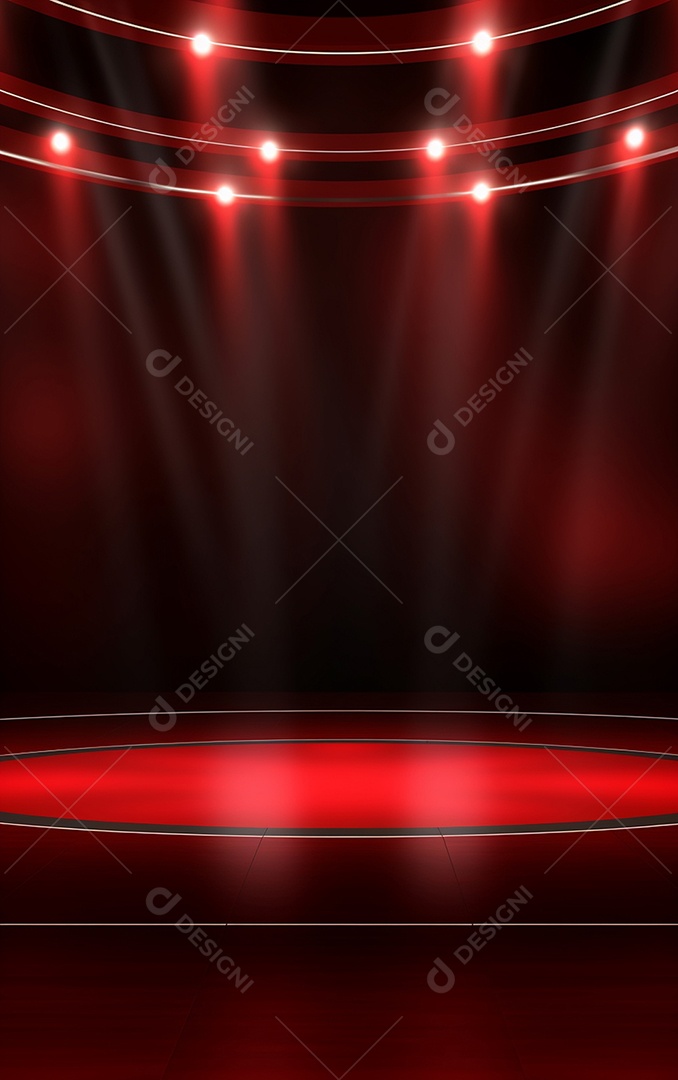 Background de iluminação vermelha