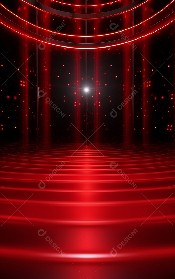 Background de iluminação vermelha