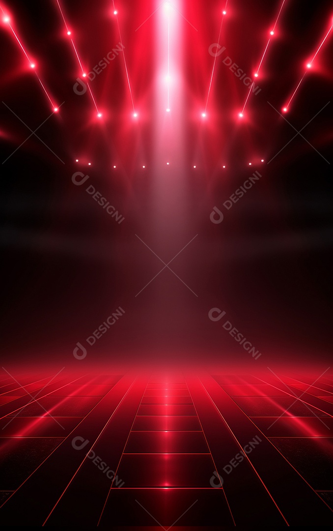 Background de iluminação vermelha