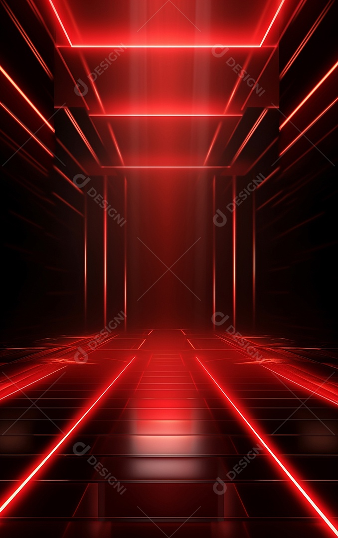 Background de iluminação vermelha