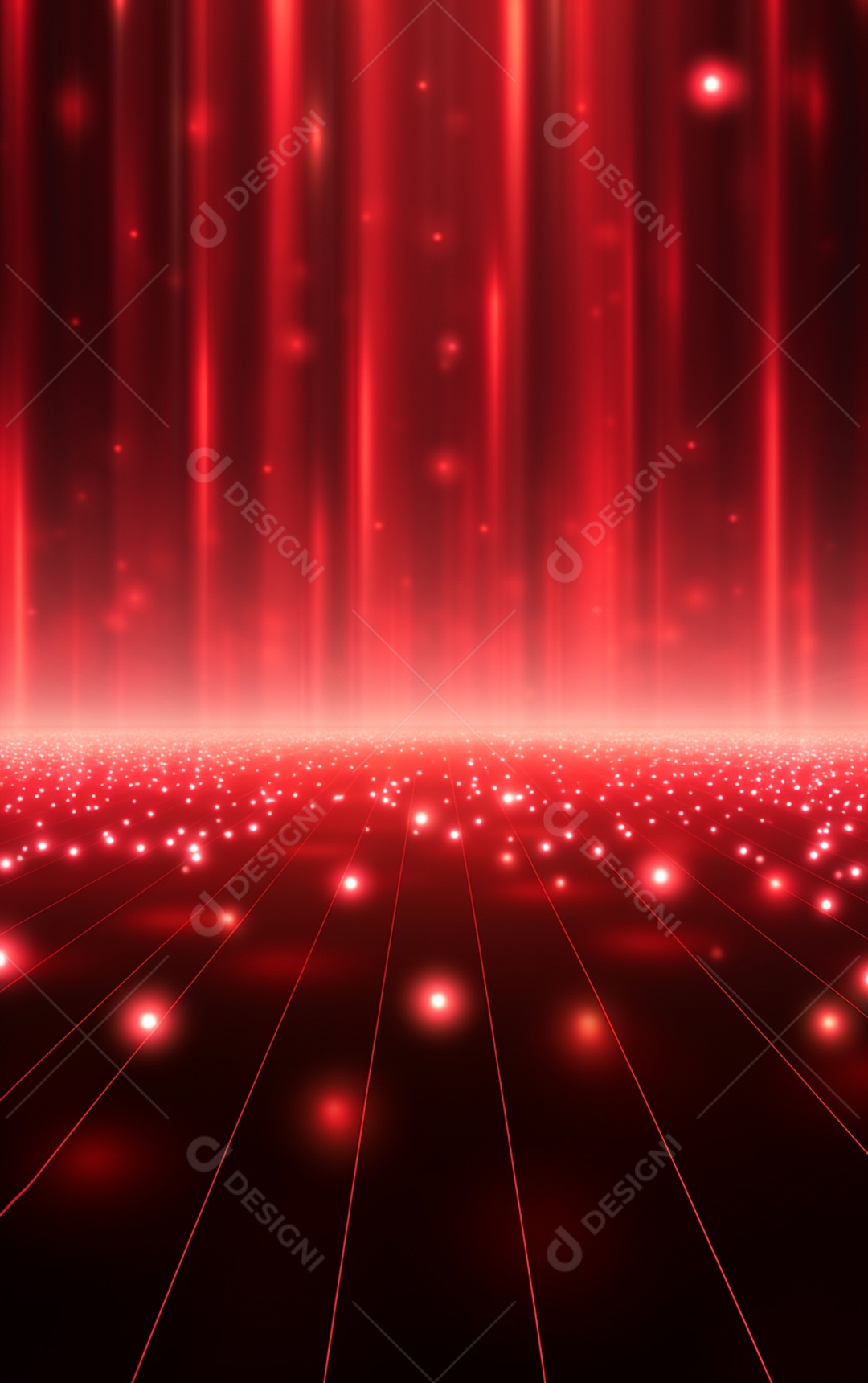 Background de iluminação vermelha