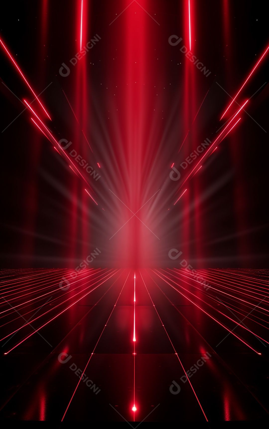 Background de iluminação vermelha