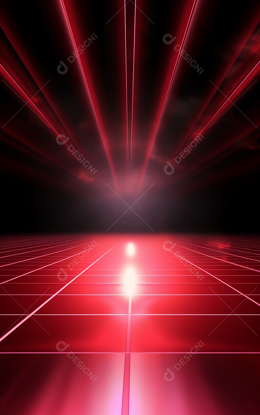 Background de iluminação vermelha