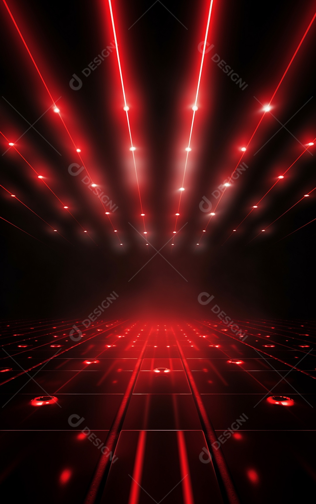 Background de iluminação vermelha