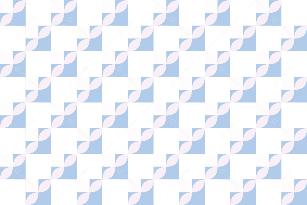 Padrões Geométricos Ilustração Azul Vetor EPS