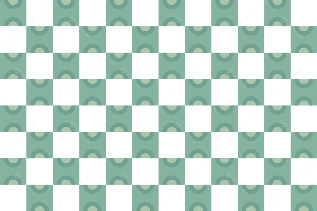 Padrões Geométricos Ilustração Verde Vetor EPS