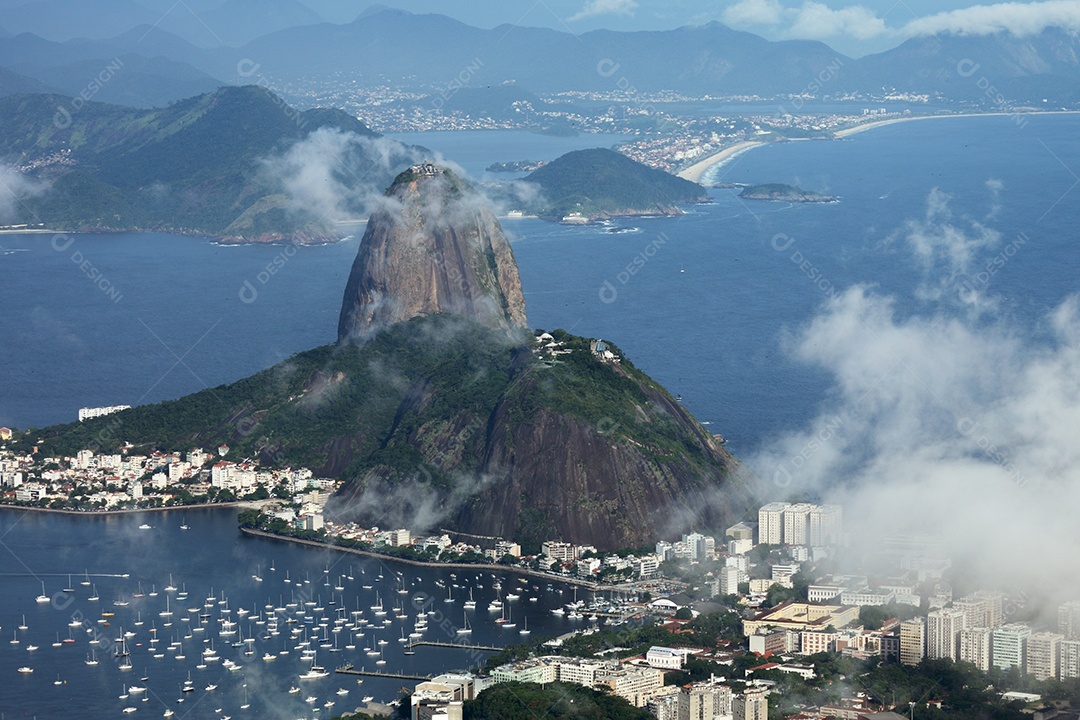 Pão de açúcar vista perfeita do Rio de Janeiro