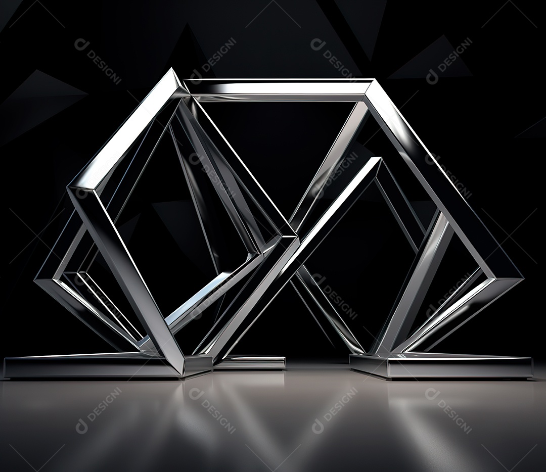 Estrutura de ferro, estilo de palco de metal