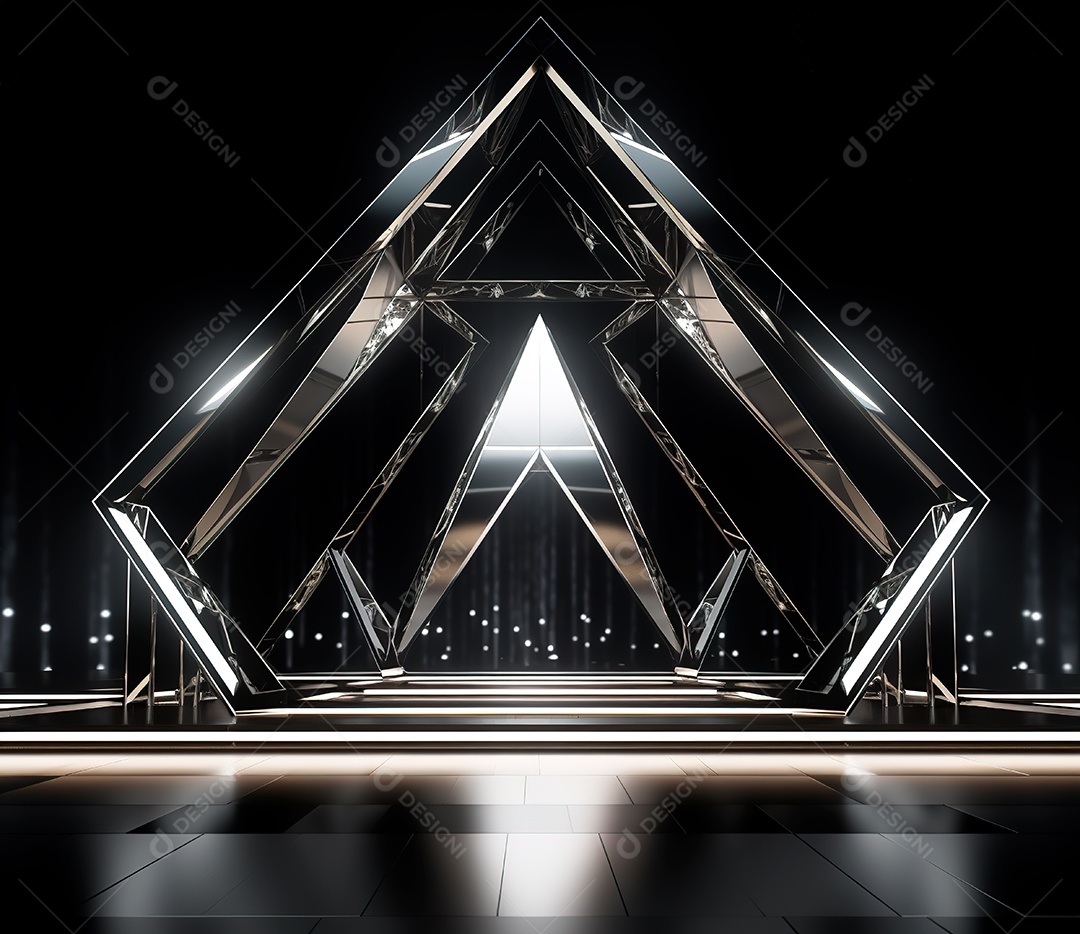 Fotografia de estrutura de ferro, estilo de palco de metal