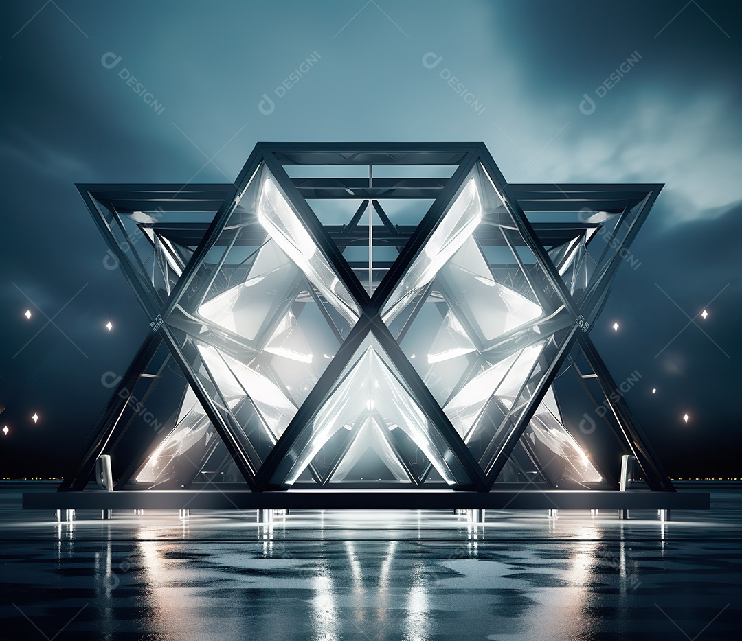 Fotografia de estrutura de ferro, estilo de palco de metal