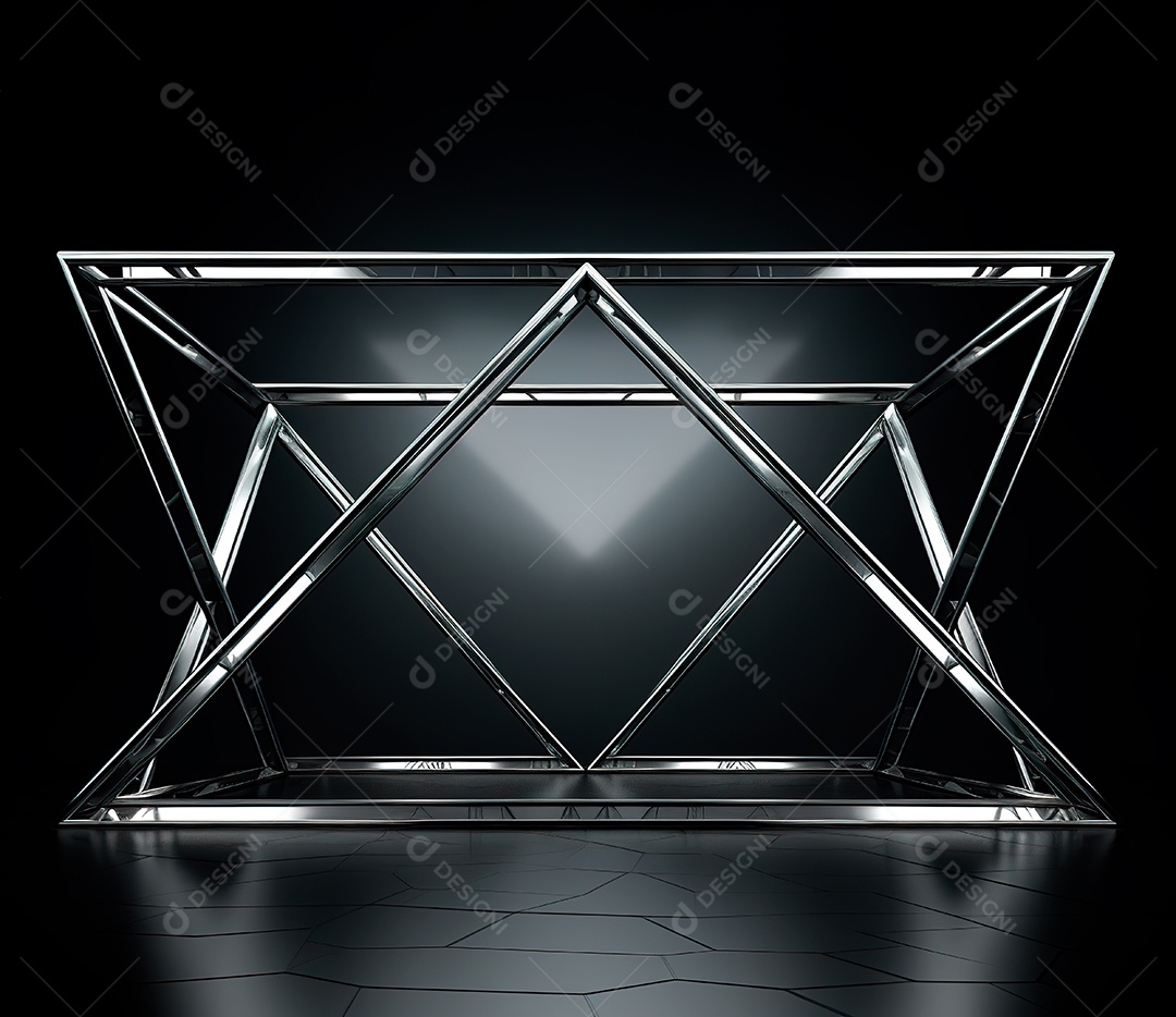 Fotografia de estrutura de ferro, estilo de palco de metal