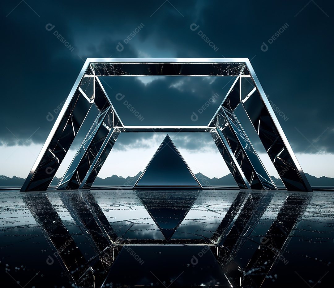 Fotografia de estrutura de ferro, estilo de palco de metal