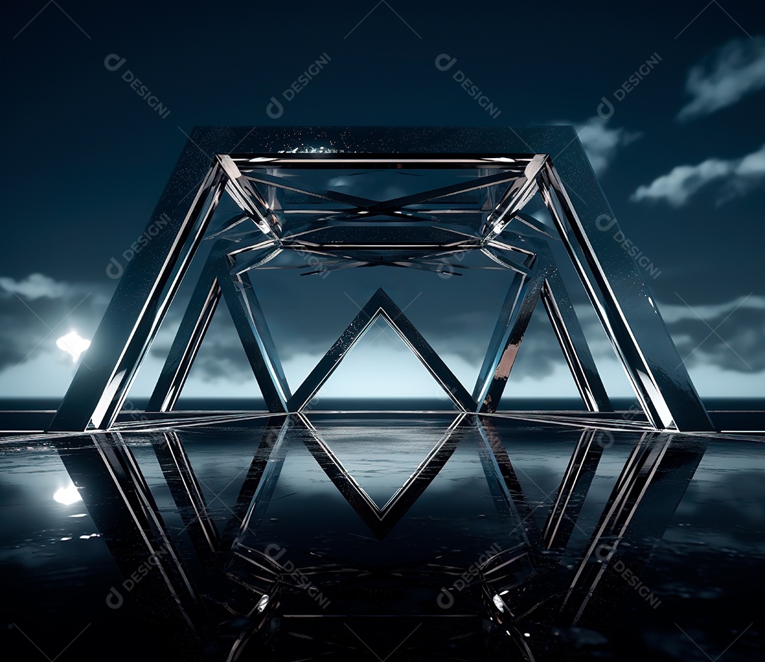 Fotografia de estrutura de ferro, estilo de palco de metal