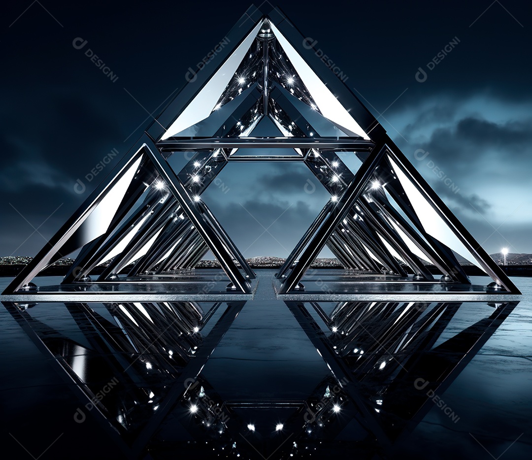 Fotografia de estrutura de ferro, estilo de palco de metal