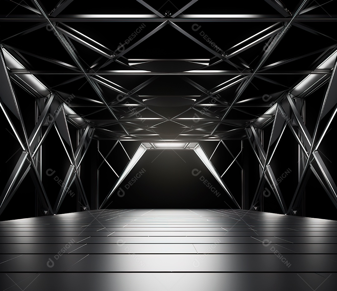 Fotografia de estrutura de ferro, estilo de palco de metal