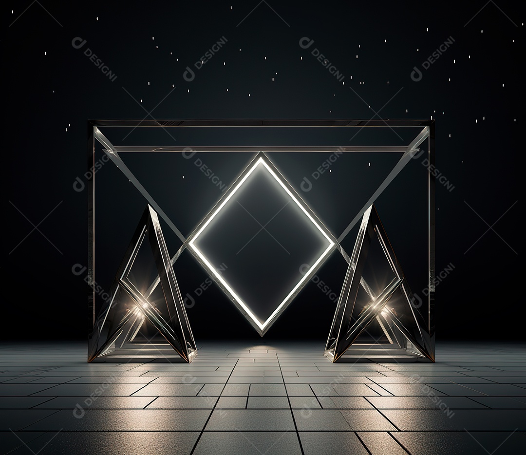 Fotografia de estrutura de ferro, estilo de palco de metal