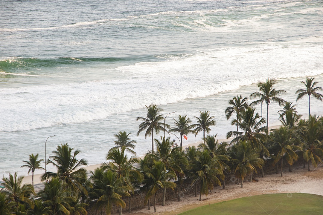 vista da praia de São Conrado, no Rio de Janeiro.