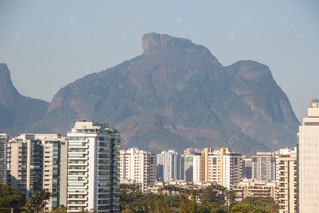 vista da Barra da Tijuca no Rio de Janeiro.