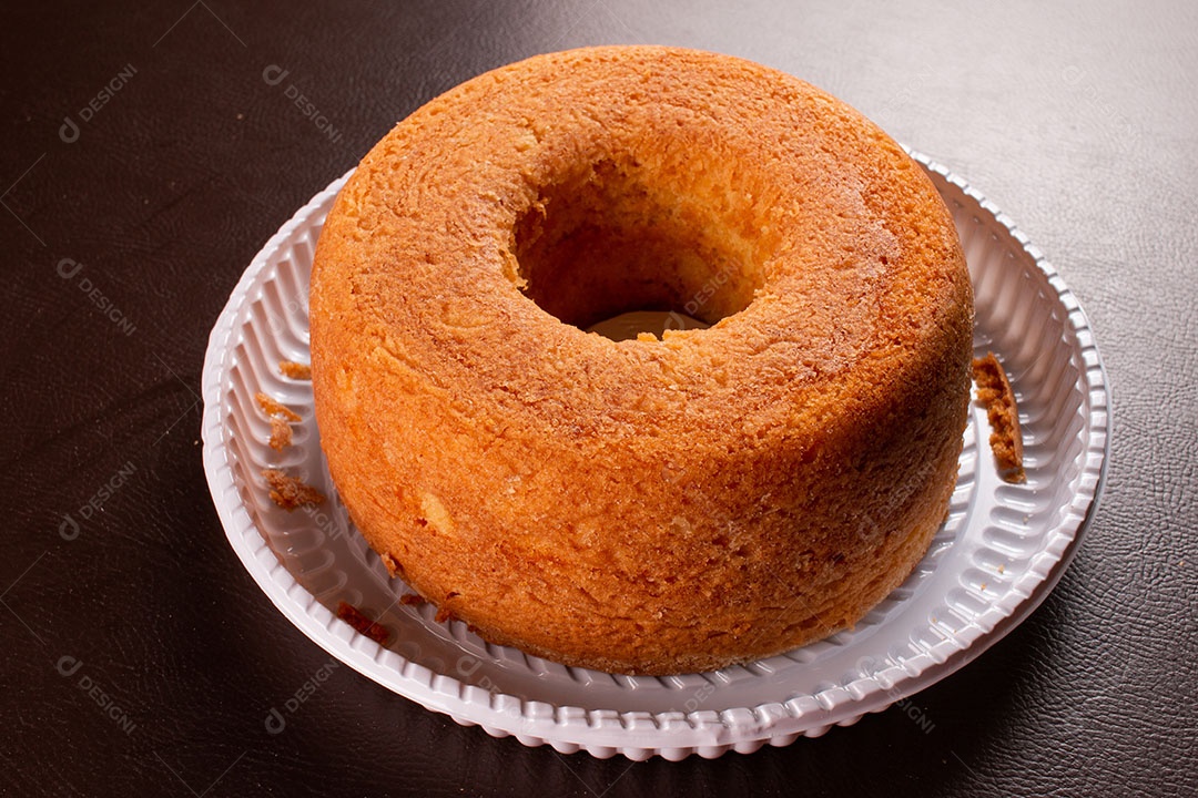 Detalhes de um delicioso bolo