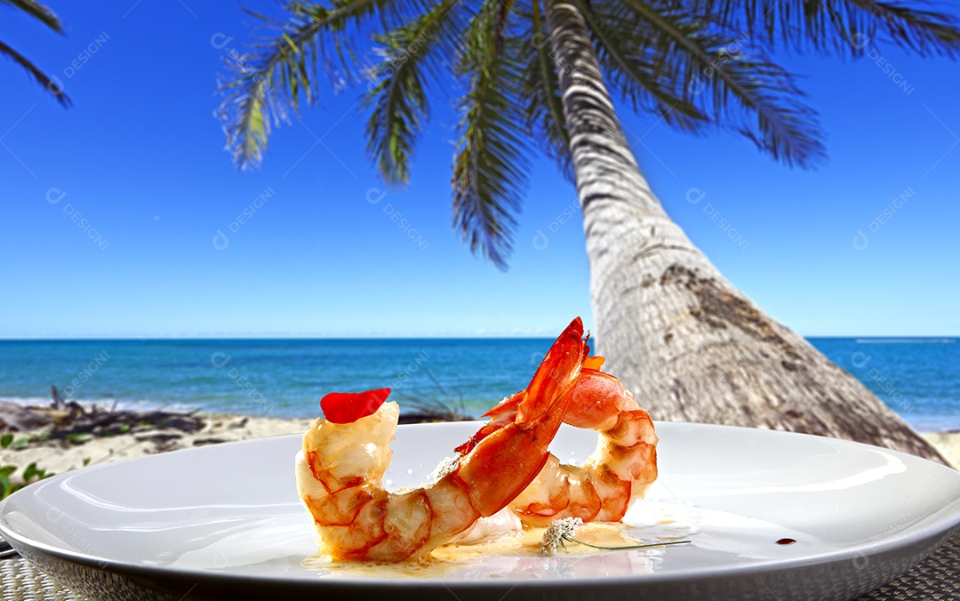 Camarão seco delicioso