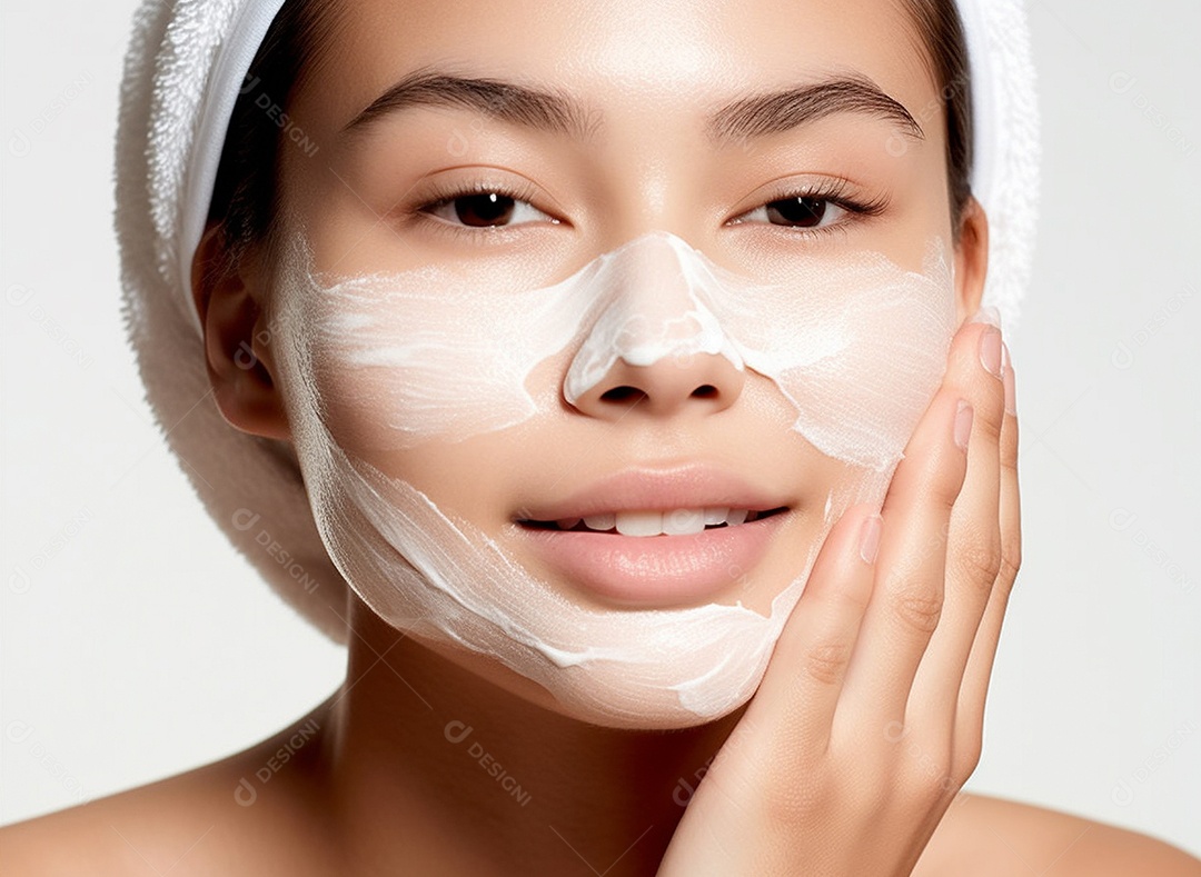 Imagem realista de mulher jovem