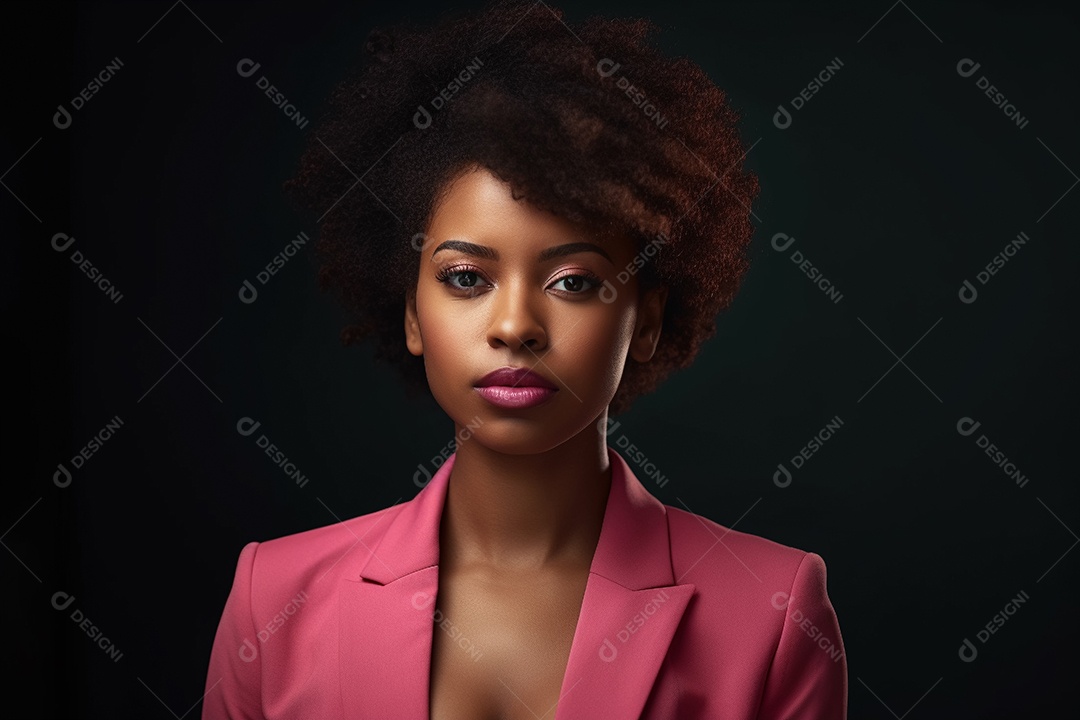 Imagem realista de mulher jovem