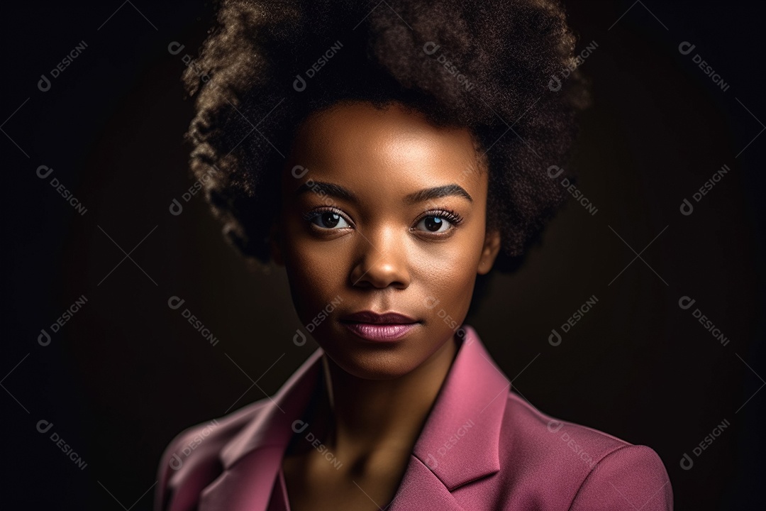 Imagem realista de mulher jovem