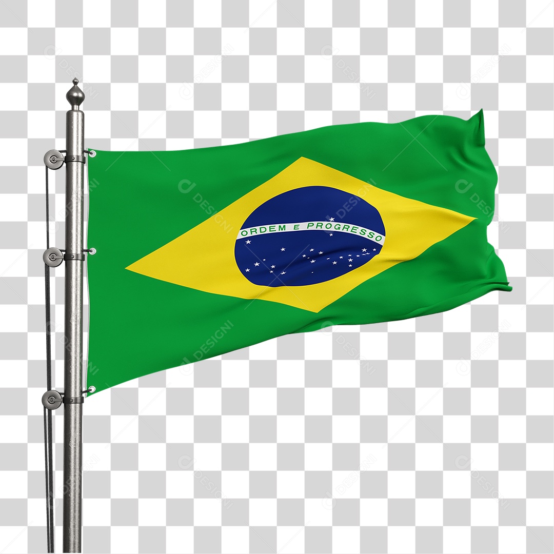 Bandeira do Brasil PNG Transparente