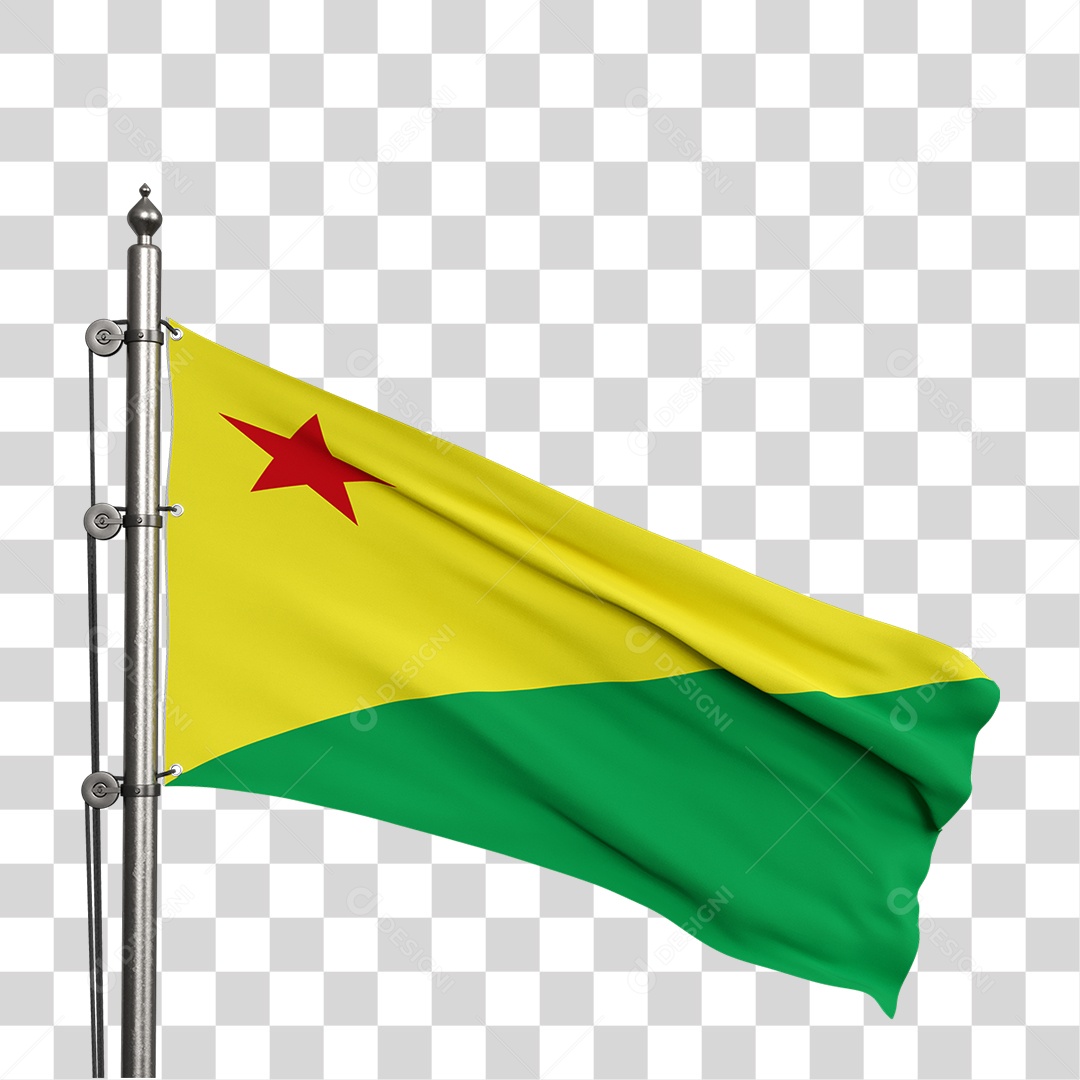 Bandeira do Estado Acre PNG Transparente