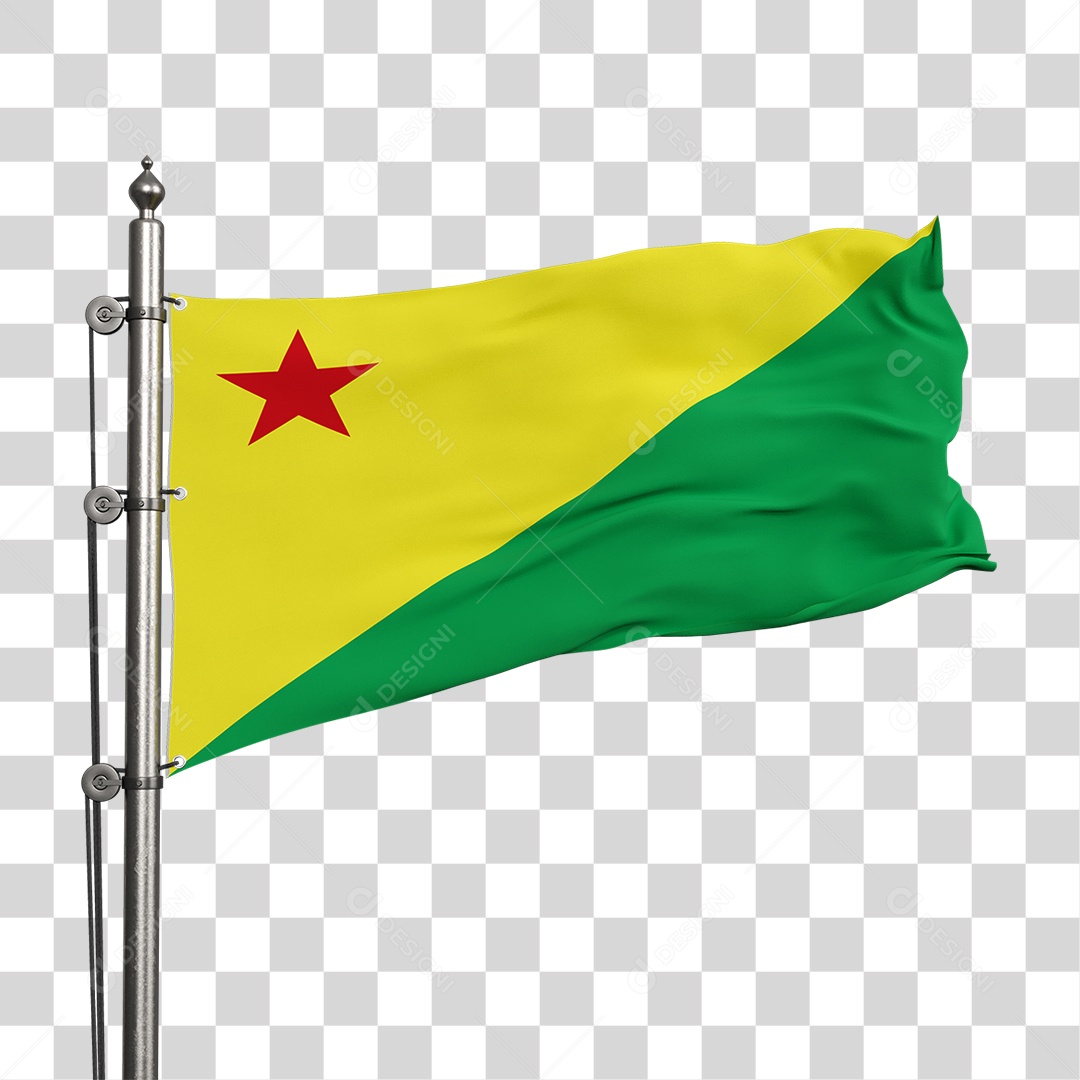 Bandeira do Estado Acre PNG Transparente