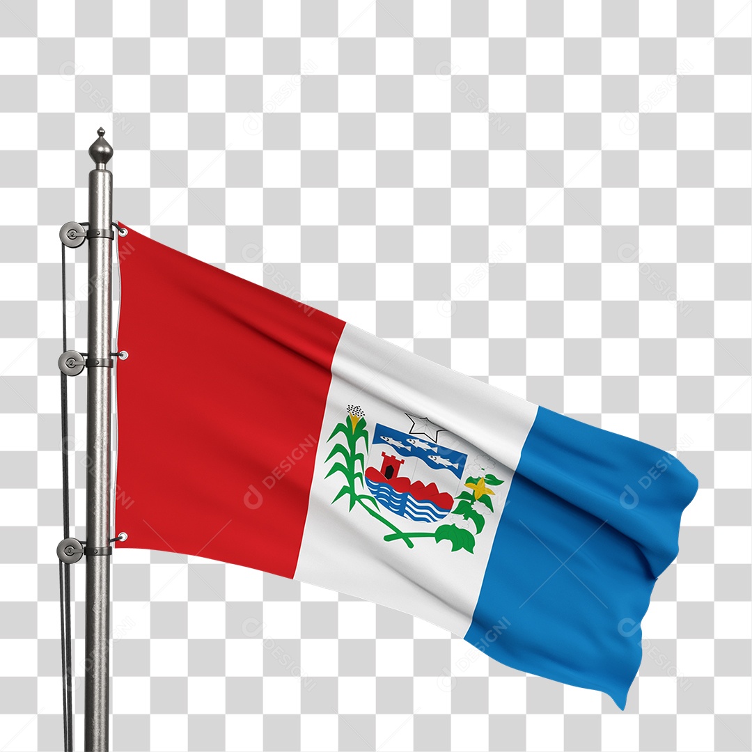Bandeira do Estado de Alagoas PNG Transparente