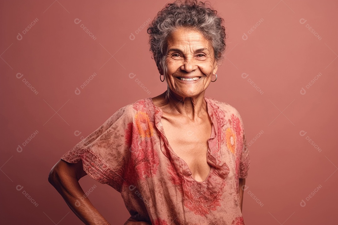 Imagem realista de mulher jovem