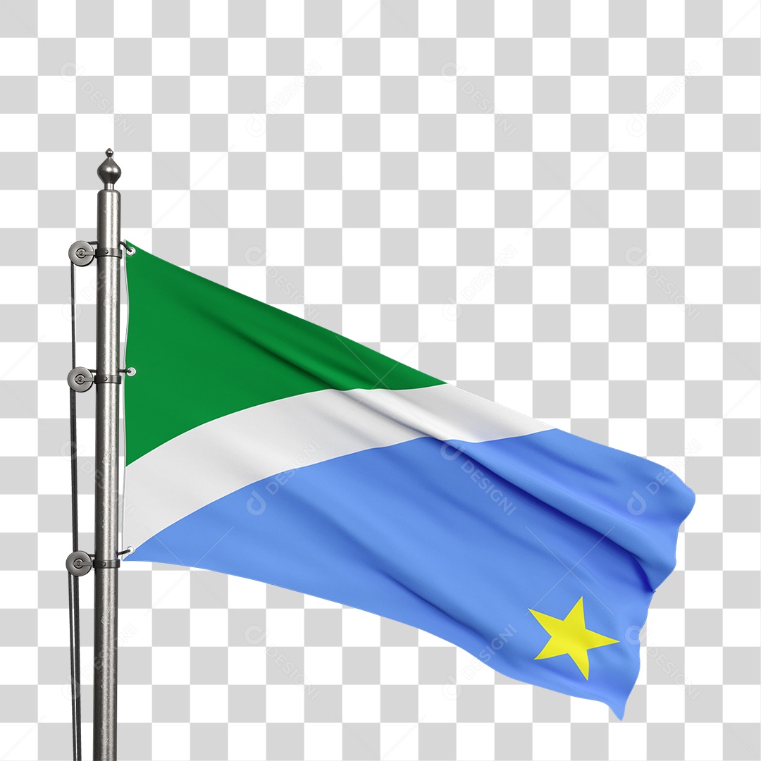 Bandeira do Estado de Mato Grosso do Sul PNG Transparente