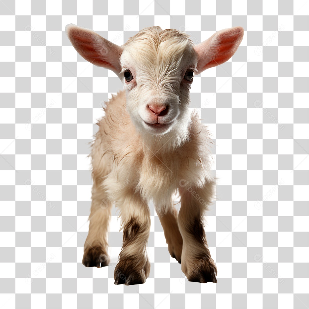 Bode Filhote PNG Transparente