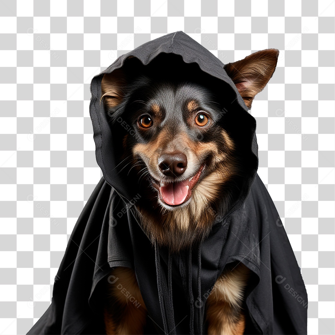 Cochorro com Moletom PNG Transparente