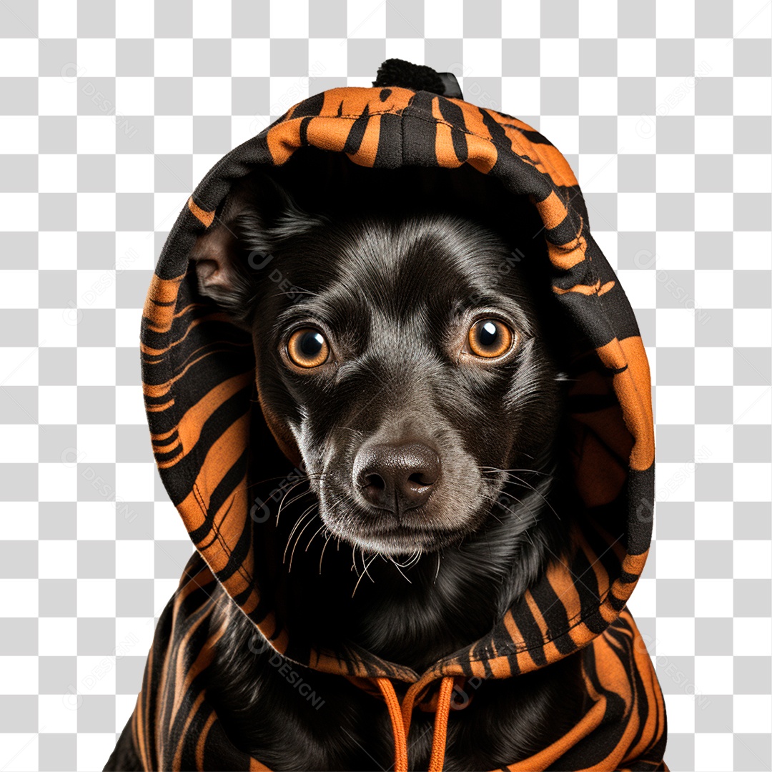 Cochorro com Moletom PNG Transparente