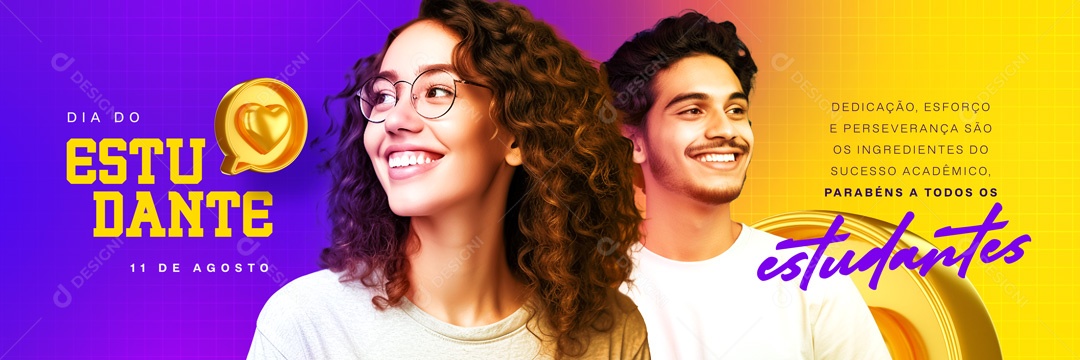 Dia Do Estudante Social Media PSD Editável