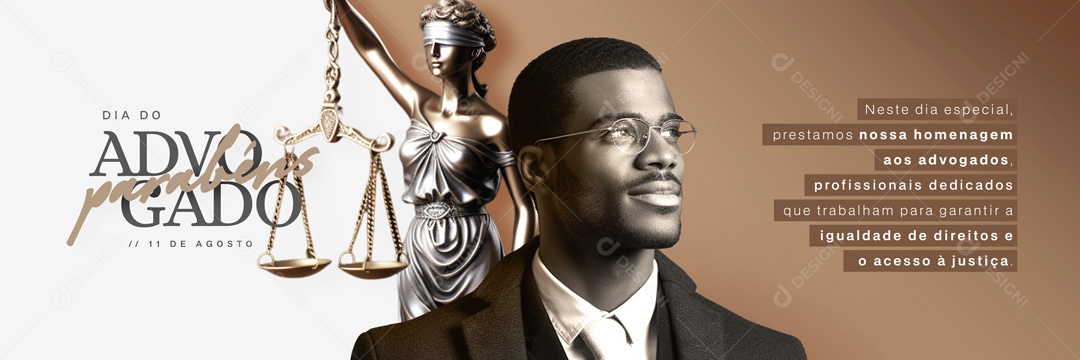Dia Do Advogado Social Media PSD Editável