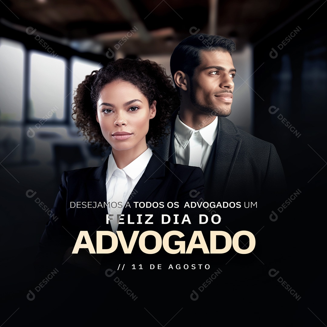Dia Do Advogado Social Media PSD Editável