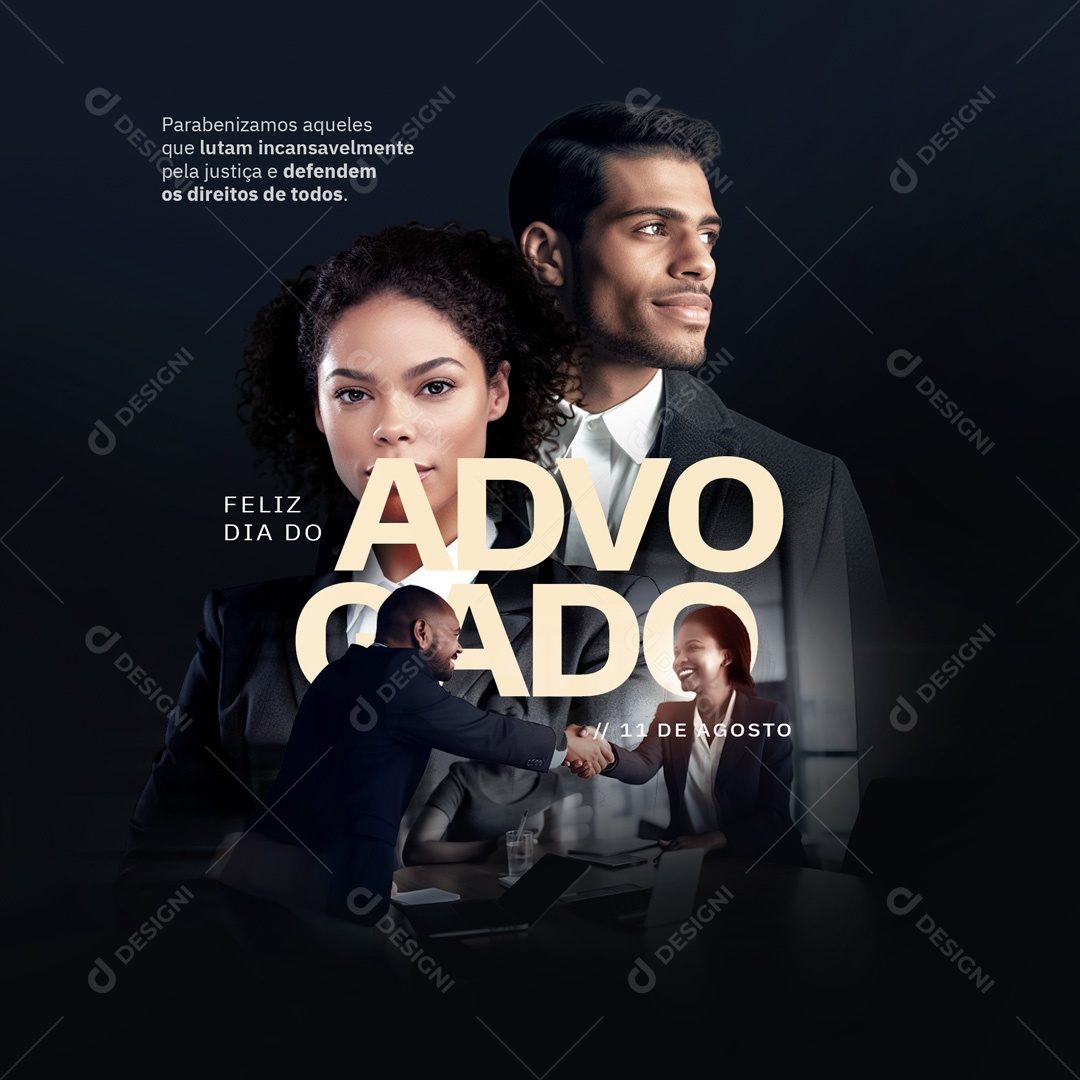 Dia Do Advogado Social Media PSD Editável