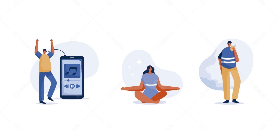 Momento de Lazer Vetor EPS