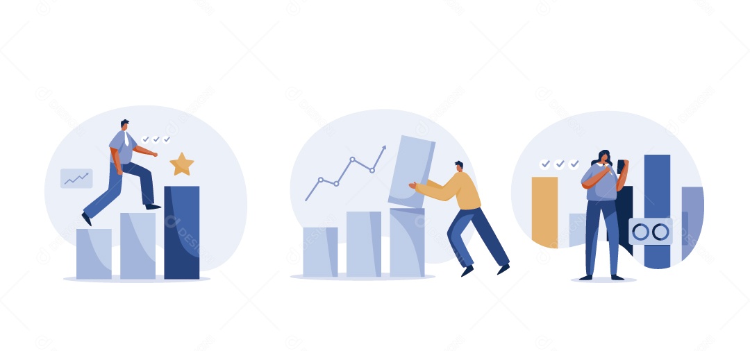 Ilustrações de Negócios Vetor EPS