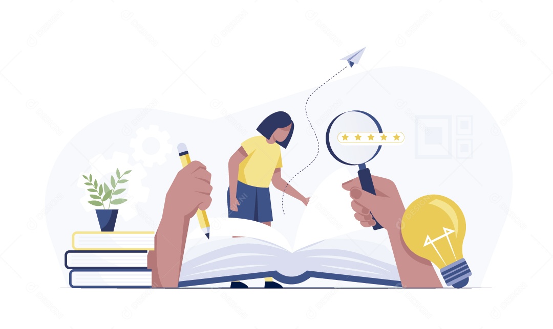 Educação Ilustração Vetor EPS