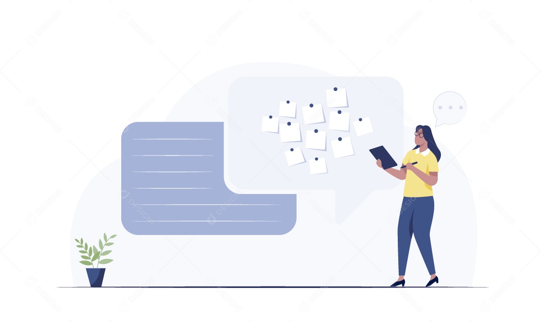 Palestra Ilustração Vetor EPS